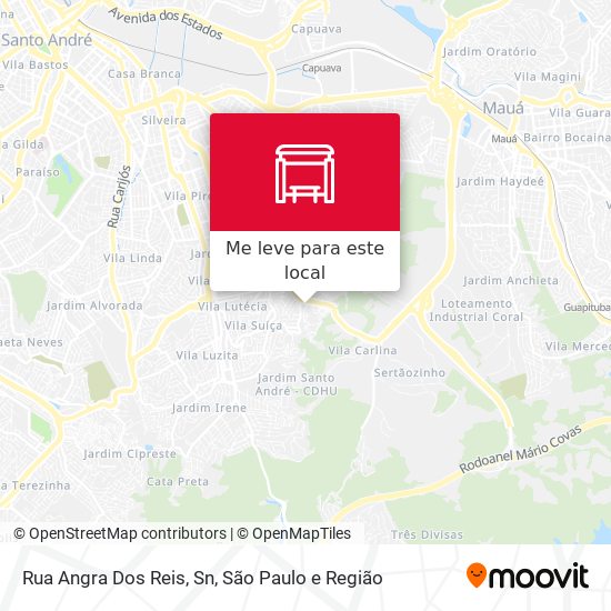 Rua Angra Dos Reis, Sn mapa