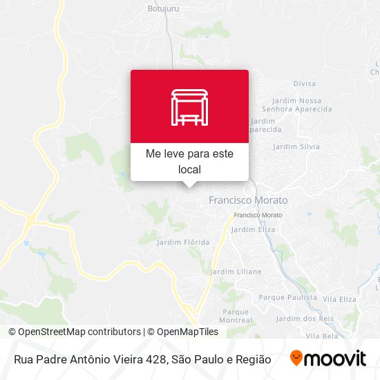 Rua Padre Antônio Vieira 428 mapa