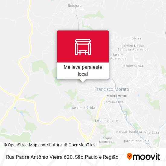 Rua Padre Antônio Vieira 620 mapa