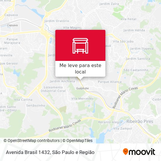 Avenida Brasil 1432 mapa