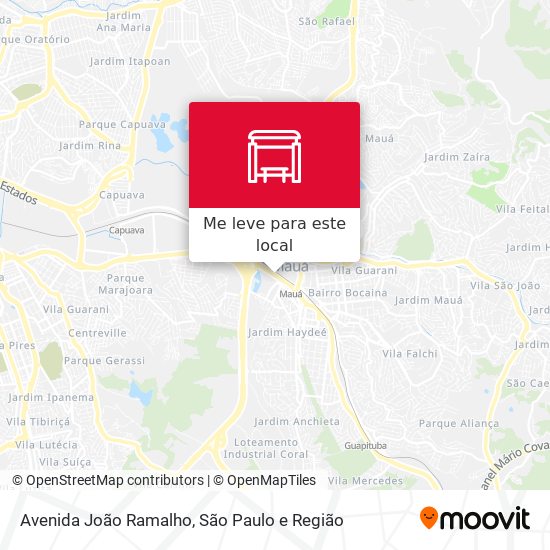 Avenida João Ramalho mapa