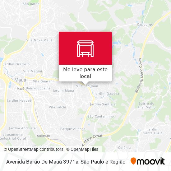 Avenida Barão De Mauá 3971a mapa