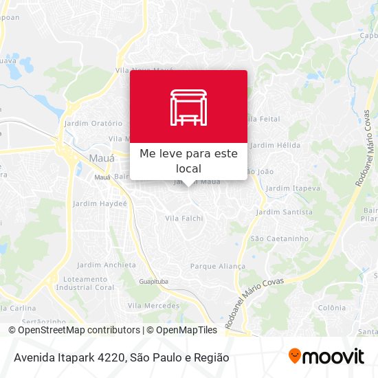 Avenida Itapark 4220 mapa