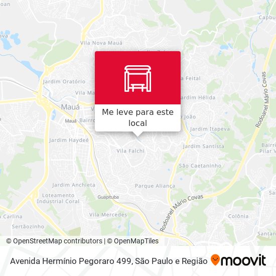 Avenida Hermínio Pegoraro 499 mapa