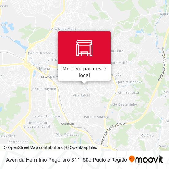 Avenida Hermínio Pegoraro 311 mapa