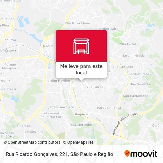 Rua Ricardo Gonçalves, 221 mapa