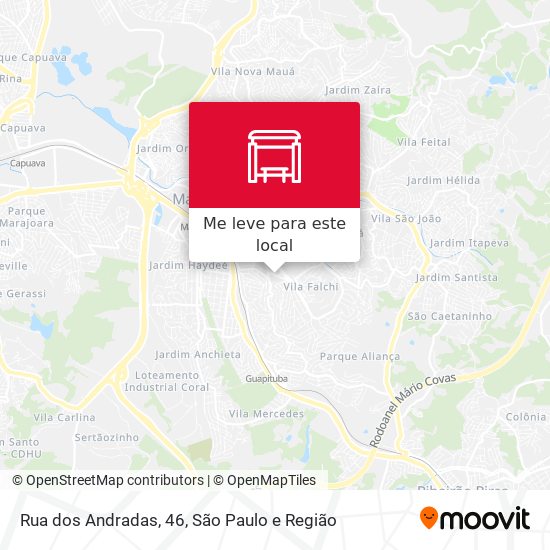 Rua dos Andradas, 46 mapa