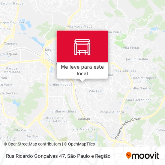 Rua Ricardo Gonçalves 47 mapa