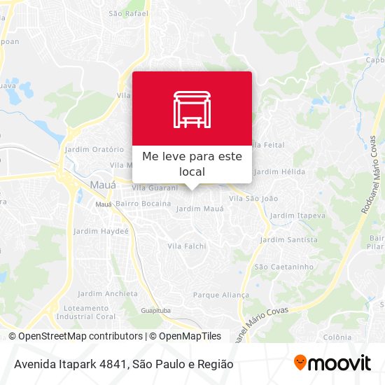 Avenida Itapark 4841 mapa