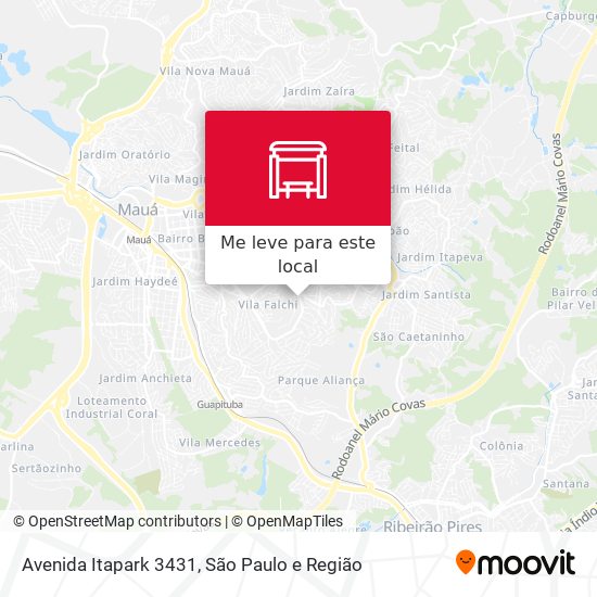 Avenida Itapark 3431 mapa