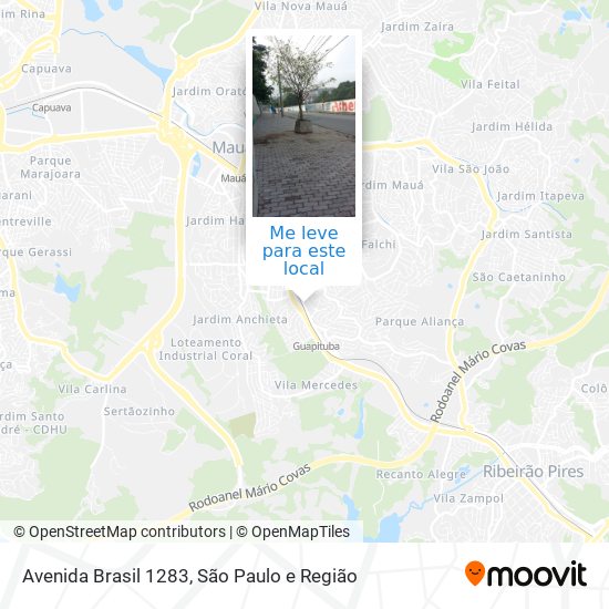 Avenida Brasil 1283 mapa