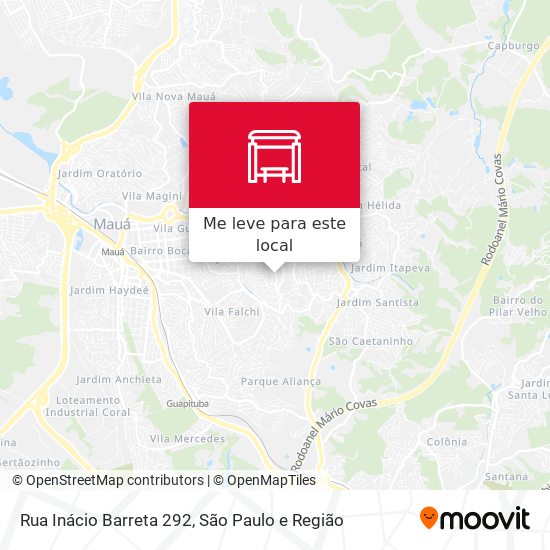 Rua Inácio Barreta 292 mapa
