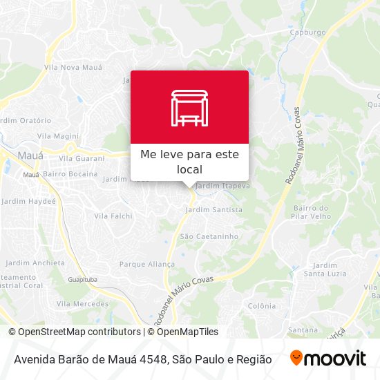 Avenida Barão de Mauá 4548 mapa