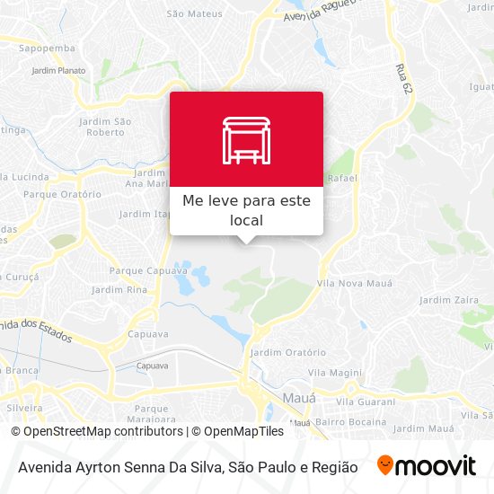 Avenida Ayrton Senna Da Silva parada - Rotas, horários e tarifas