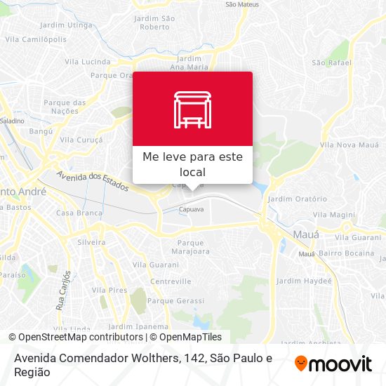 Avenida Comendador Wolthers, 142 mapa
