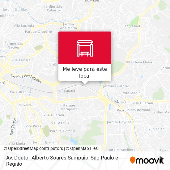 Av. Doutor Alberto Soares Sampaio mapa