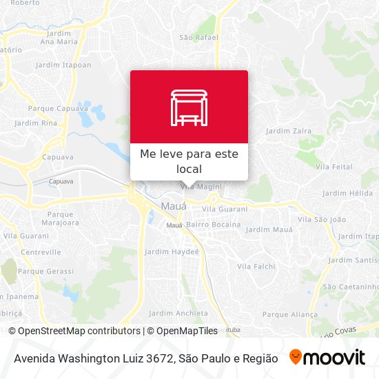 Avenida Washington Luiz 3672 mapa