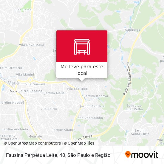 Fausina Perpétua Leite, 40 mapa