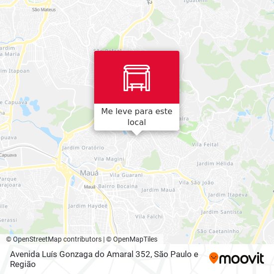 Avenida Luís Gonzaga do Amaral 352 mapa