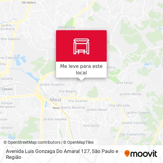 Avenida Luís Gonzaga Do Amaral 127 mapa