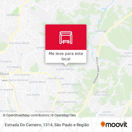 Estrada Do Carneiro, 1314 mapa