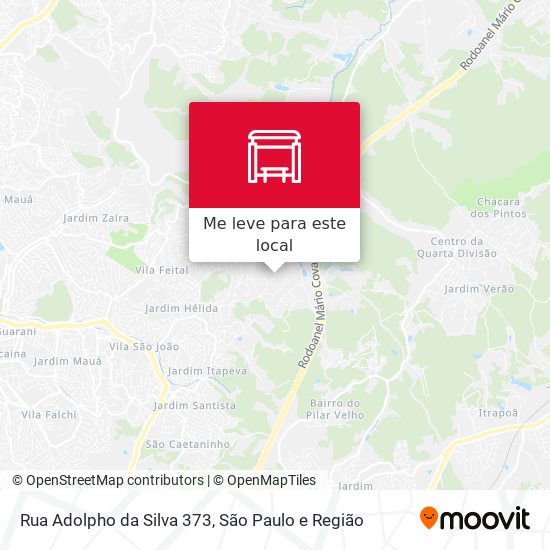 Rua Adolpho da Silva 373 mapa
