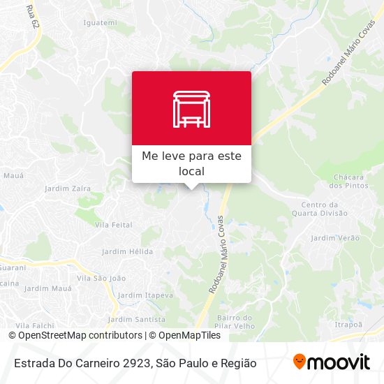 Estrada Do Carneiro 2923 mapa