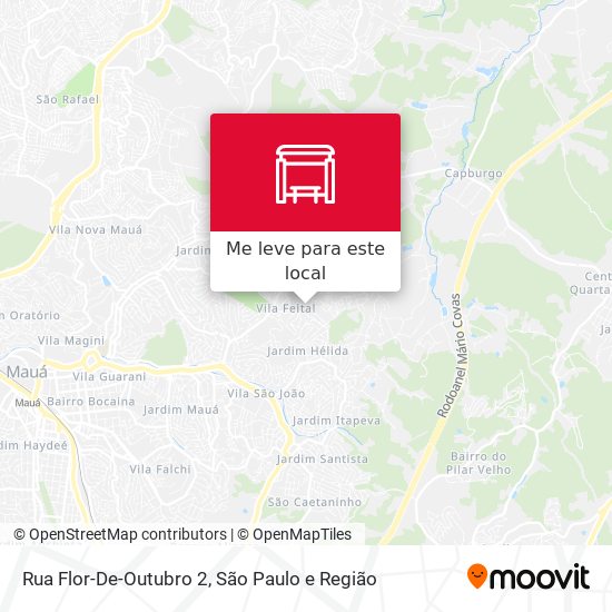 Rua Flor-De-Outubro 2 mapa