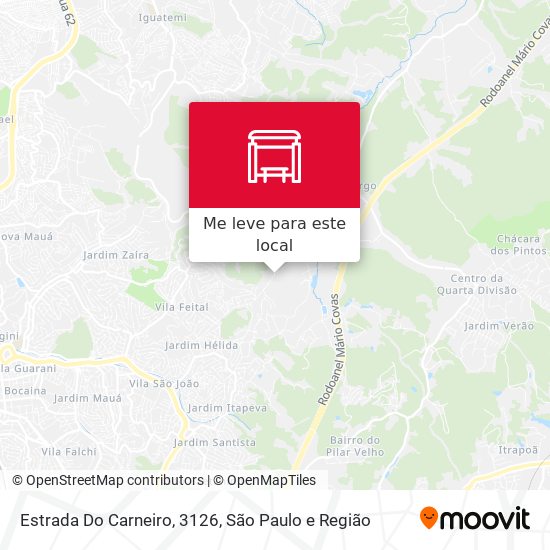 Estrada Do Carneiro, 3126 mapa