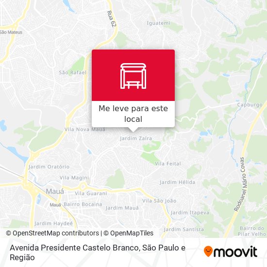 Avenida Presidente Castelo Branco mapa