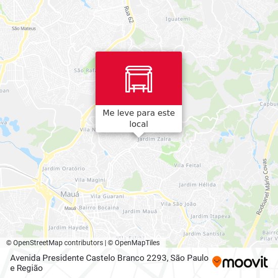 Avenida Presidente Castelo Branco 2293 mapa