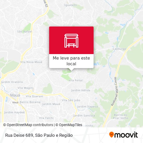 Rua Deise 689 mapa