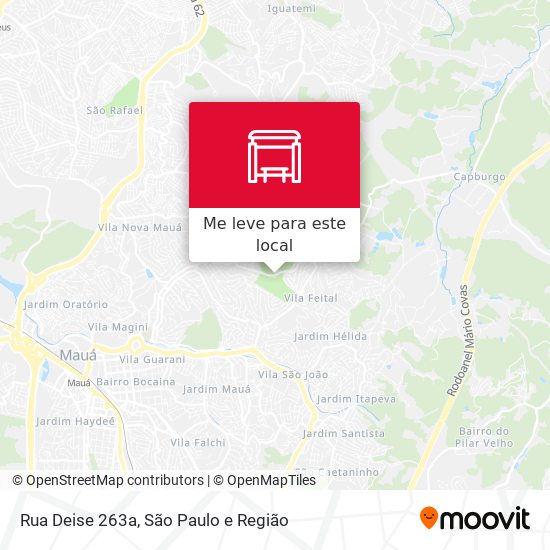 Rua Deise 263a mapa