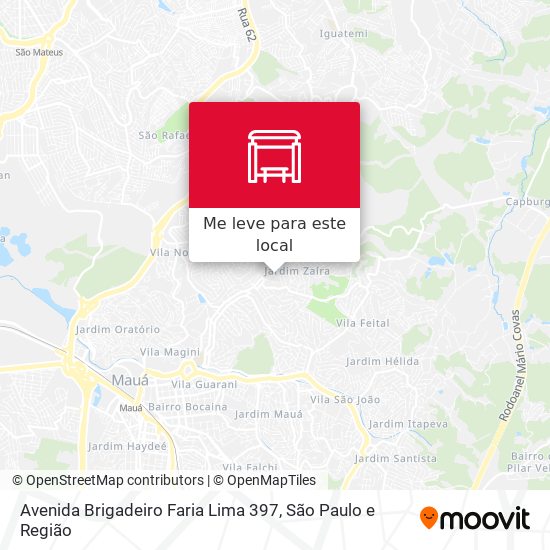 Avenida Brigadeiro Faria Lima 397 mapa