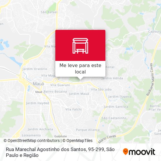 Rua Marechal Agostinho dos Santos, 95-299 mapa