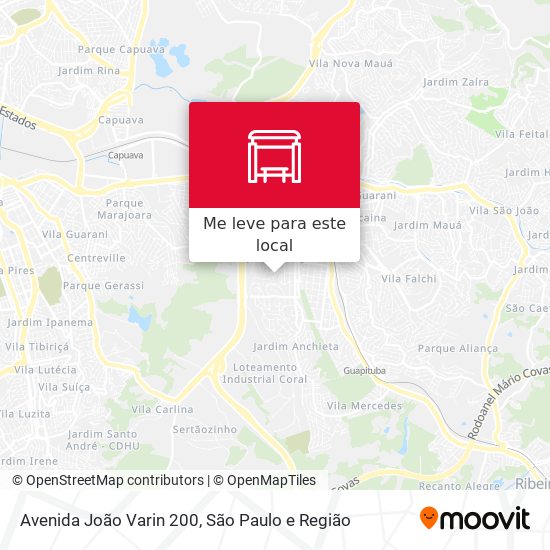 Avenida João Varin 200 mapa