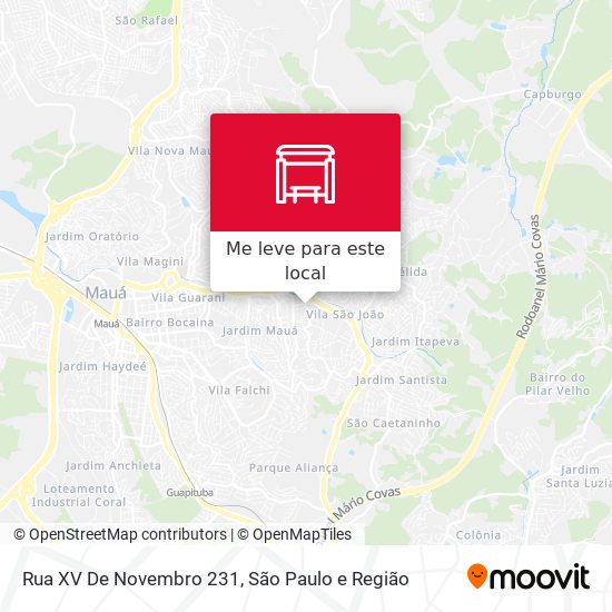 Rua XV De Novembro 231 mapa