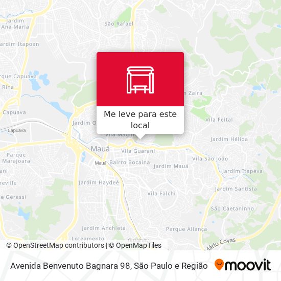Avenida Benvenuto Bagnara 98 mapa