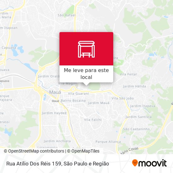 Rua Atílio Dos Réis 159 mapa