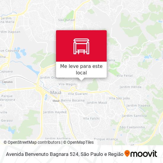 Avenida Benvenuto Bagnara 524 mapa