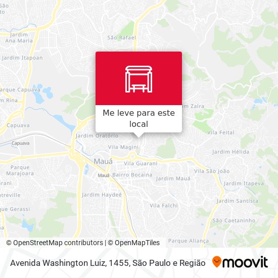 Avenida Washington Luiz, 1455 mapa