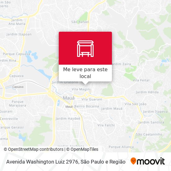 Avenida Washington Luiz 2976 mapa