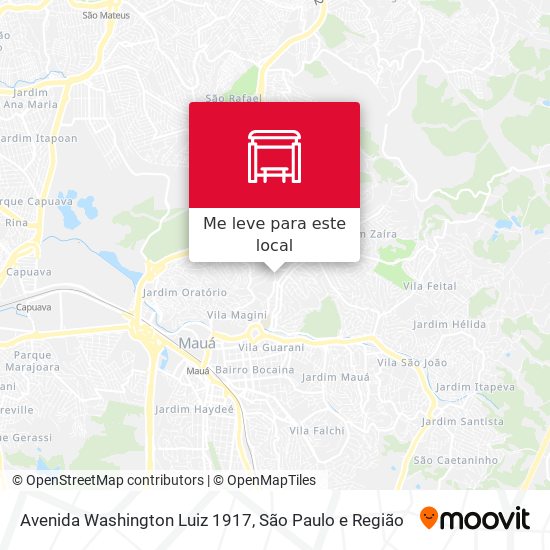 Avenida Washington Luiz 1917 mapa