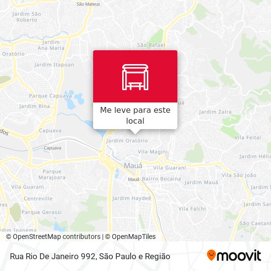 Rua Rio De Janeiro 992 mapa