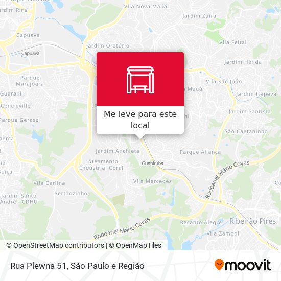 Rua Plewna 51 mapa