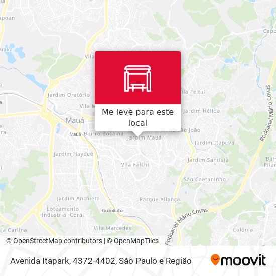 Avenida Itapark, 4372-4402 mapa