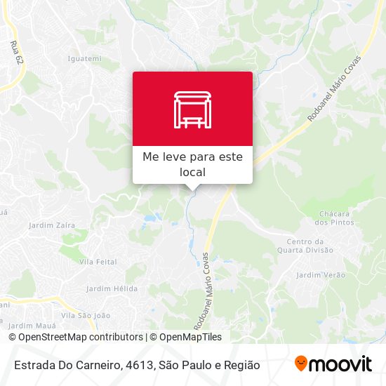 Estrada Do Carneiro, 4613 mapa