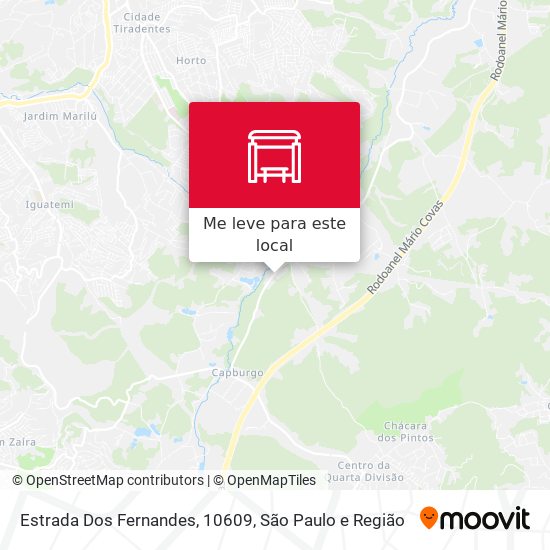 Estrada Dos Fernandes, 10609 mapa