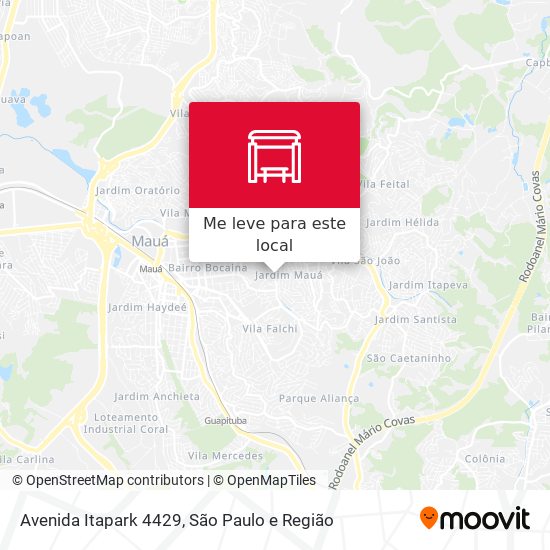 Avenida Itapark 4429 mapa