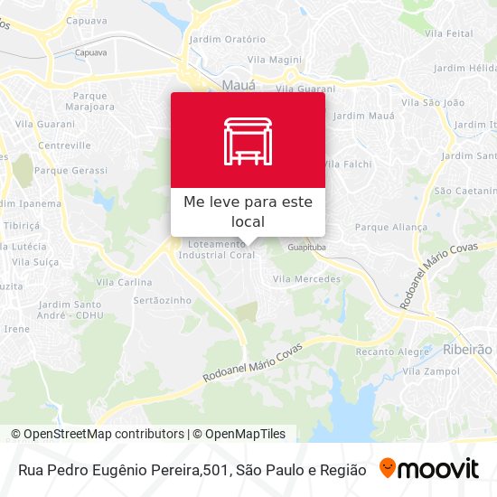Rua Pedro Eugênio Pereira,501 mapa